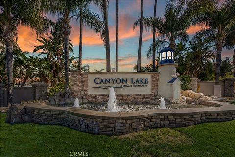 A home in Canyon Lake