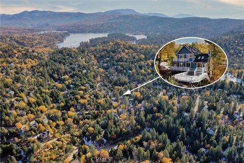 A home in Lake Arrowhead