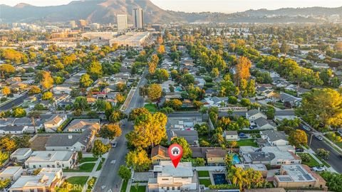 A home in Burbank