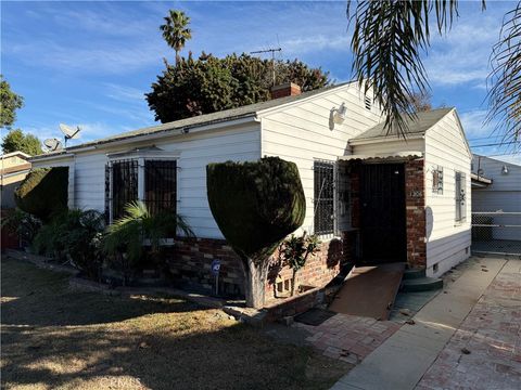 A home in Compton