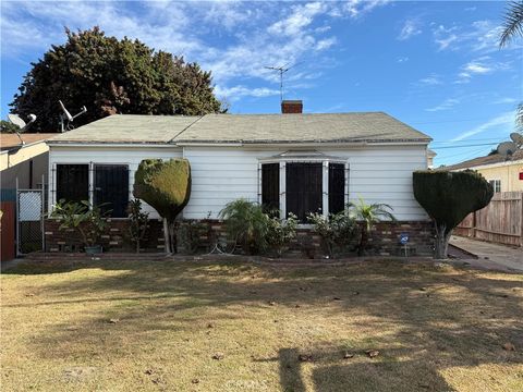 A home in Compton