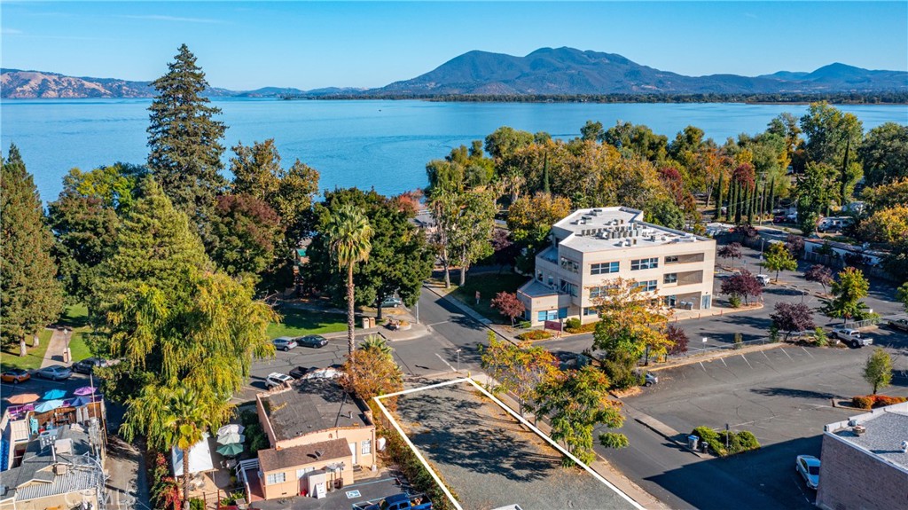 Location Location Location! Across from the park downtown Lakeport, you will find this great parcel on the corner of 1st and Park. The zoning is CB
"Central Business District".
The sewer/water and power was hooked-up previously when there was a structure on the property.
