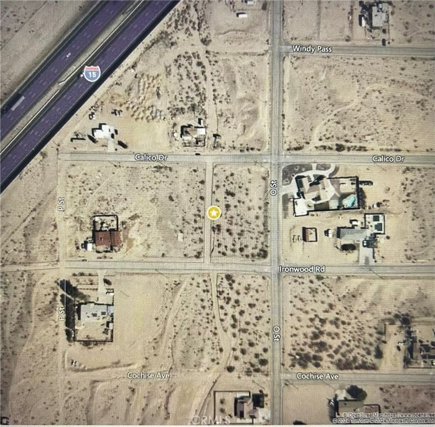 Located in the serene and desirable neighborhood of Barstow Heights, this 2.5-acre parcel of land offers the perfect opportunity to build your custom dream home. With easy access to nearby utilities and stunning desert views, this property provides the ideal foundation for creating a peaceful and private retreat.



Whether you're looking for a spacious family home, a weekend getaway, or an investment property, this lot offers the space and flexibility to bring your vision to life. Enjoy the tranquility of the surrounding area, with the convenience of being just a short drive from Barstow’s amenities and major highways.



Don’t miss out on this fantastic opportunity to own a piece of Barstow Heights!