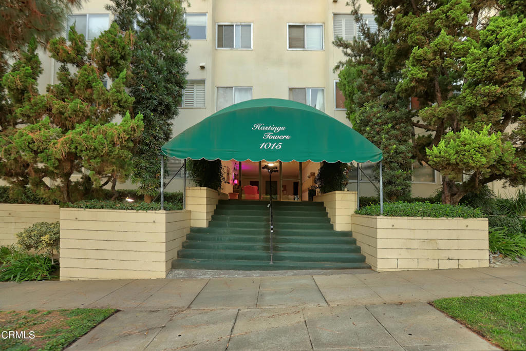 It is rare for a unit to come to market in Hasting Towers especially one located on the 3rd floor. Located in desirable Hastings Ranch, the Hasting Towers were built in 1964 and offer a fortunate buyer access to the Foothills to the north, Sierra Madre to the east, and countless shops, markets, and restaurants to the south and west. The current owner has enjoyed her time over the last 21 years and is excited for its next owner. Unit 308 is a two bedroom two bathroom condominium with 982 square feet. The open floor plan offers a formal entry with coat closet, living room, dining area, kitchen and a converted patio which provides additional square footage. Each of the two bedrooms are nicely sized with new lighting and large closets. The master bedroom also offers its own bathroom. Recent upgrades include laminate flooring, new lighting, and interior paint. The unit includes two parking spaces within the secure garage and three storage spaces. Additional features of note is a secure entry and common area laundry.