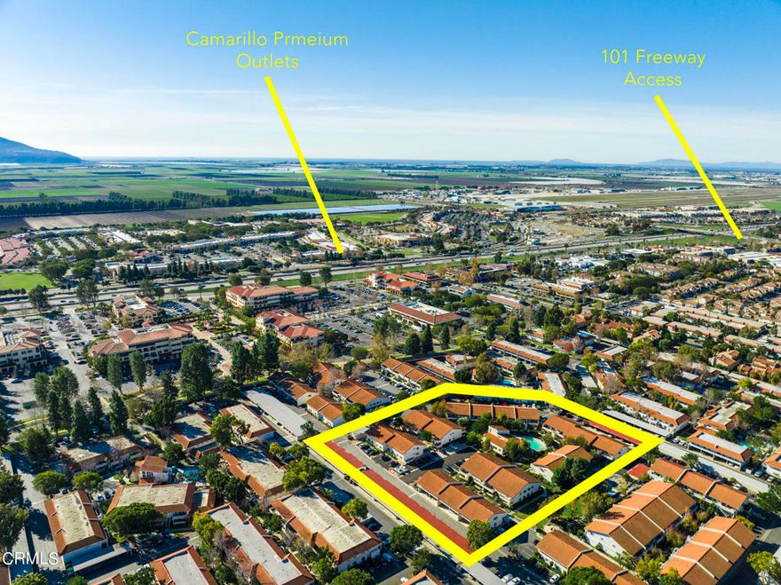 The Hacienda de Camarillo Apartments features a total of 73 units spread out over 8 buildings in a highly desirable area of Camarillo. This generational asset offers an ideal unit mix with 74% 2-bedroom apartments in 5 floor plans ranging from approximately 672 - 1,050 SF. Set on nearly 3 acres the community amenities include a pool, spa, onsite laundry room, and clubhouse. Abundance of off-street parking with a mix of tuck-under, carports, and uncovered spaces along with a 2-car garage. Central Camarillo location near Camarillo Premium Outlets as well as two major shopping centers, CSU Channel Islands, Camarillo Business Center Office Park and easy 101 FWY access.