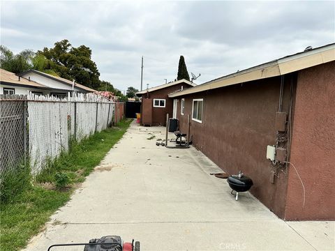 A home in Compton