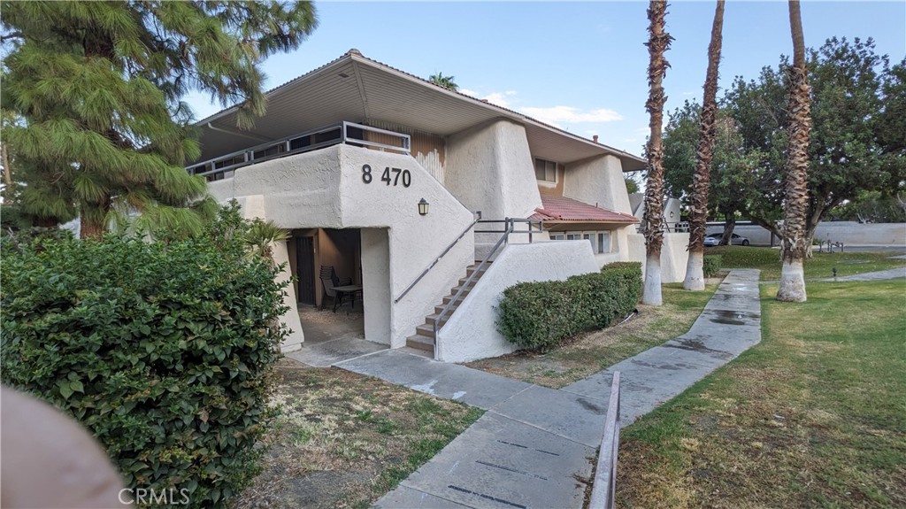 Probate Transaction...Agents please read the Seller's Terms and Conditions in the "Agent Remarks" section before calling...Cash Only...Needs TLC....Condo is on top level...This is a one-bedroom and one-bath unit. This condo is located within the Palm Springs Villas 1 complex with approximately 230 - one bedroom and one bath units of similar sizes. This Pristine landscaped community offers views of the mountains and community Greenbelts. This community five community pools and five spas. For the active lifestyle seekers, the Palm Springs Villas 1 Home Owners Association is managed by Desert Management. It also has several tennis courts, Swimming Pools, Community laundry rooms and barbecue grills ........