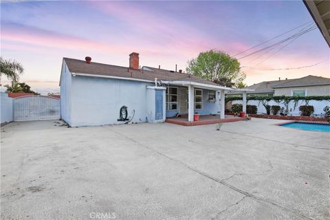 A home in Downey