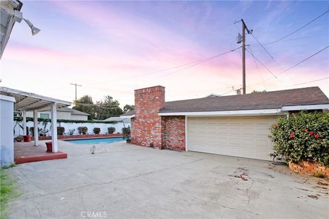 A home in Downey