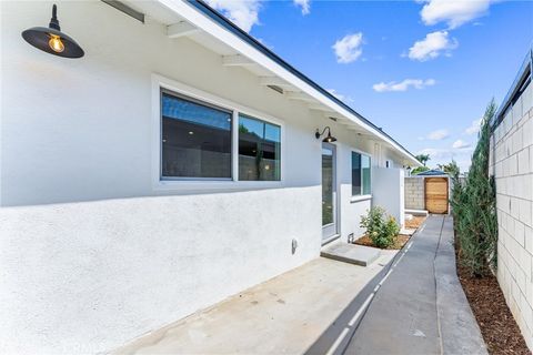 A home in La Habra