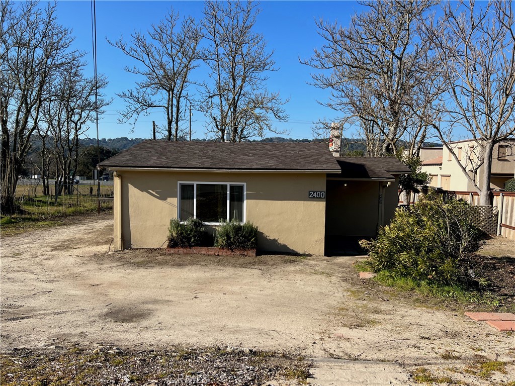 Do not miss this turn-key investment property opportunity! This stand alone home sits on a commercial lot near the intersection of Del Rio and El Camino Real, an area of town that is in the beginning stages of becoming a burgeoning part of Atascadero. This home is tenant move in ready. The home offers newer carpet and laminate flooring, upgraded vinyl windows and newer interior paint. This home boasts a large backyard and front driveway and sideyard provides ample parking. Own a piece of the fastest growing economic zone in Atascadero. COMMERCIAL LOAN OR CASH
