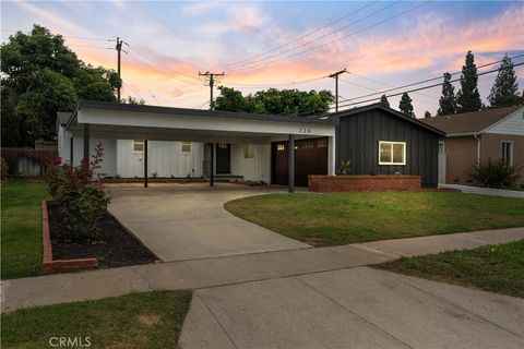 A home in Fullerton