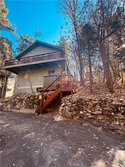 A home in Lake Arrowhead