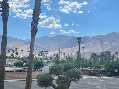 A home in Palm Springs