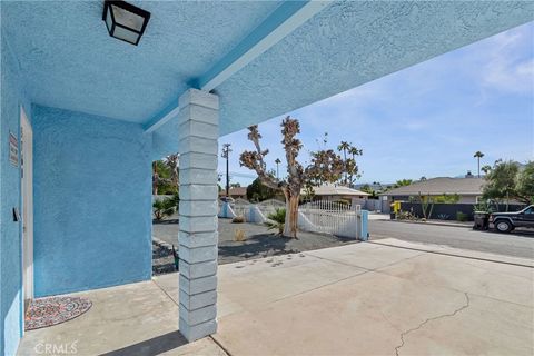 A home in Palm Springs