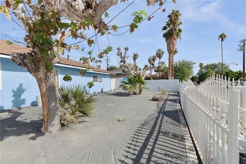 A home in Palm Springs