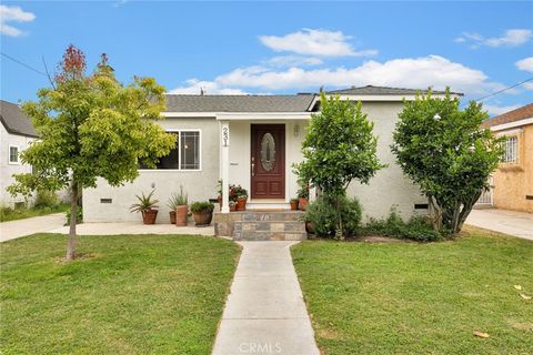 A home in Burbank