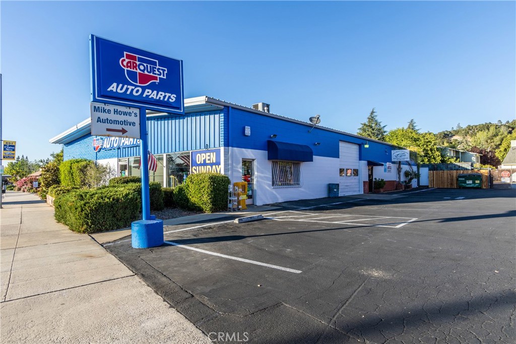 Rare Opportunity to Purchase a Solid Investment and Atascadero Staple! This approx 5,700 square foot building is fully occupied by two tenants with a 7 Year Lease currently in place and has 30 parking spaces. This building has been the home of Napa Auto Parts and Mike Howe's Automotive for several years and was recently revamped and taken over by CarQuest in the front main space. The building is a landmark, so to speak, in Atascadero's history. The Car Quest side is ~3,500 sq ft with a restroom and office and ample floorspace and parts counter. The back is ~2,200 sq ft with several garage bays (3 roll up doors), bathroom and office. The rent alone is producing $66,000/yr plus tenants are paying NNN. Great opportunity to own a piece of Atascadero with around 130 ft of El Camino Real street frontage and a 6.6 CAP return on your investment!