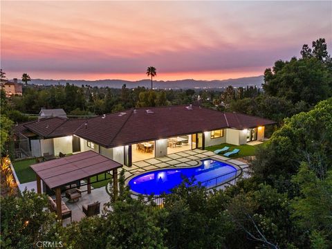 A home in Tarzana