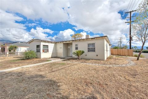 A home in San Bernardino