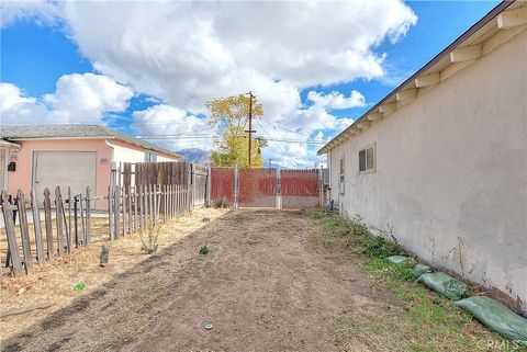 A home in San Bernardino