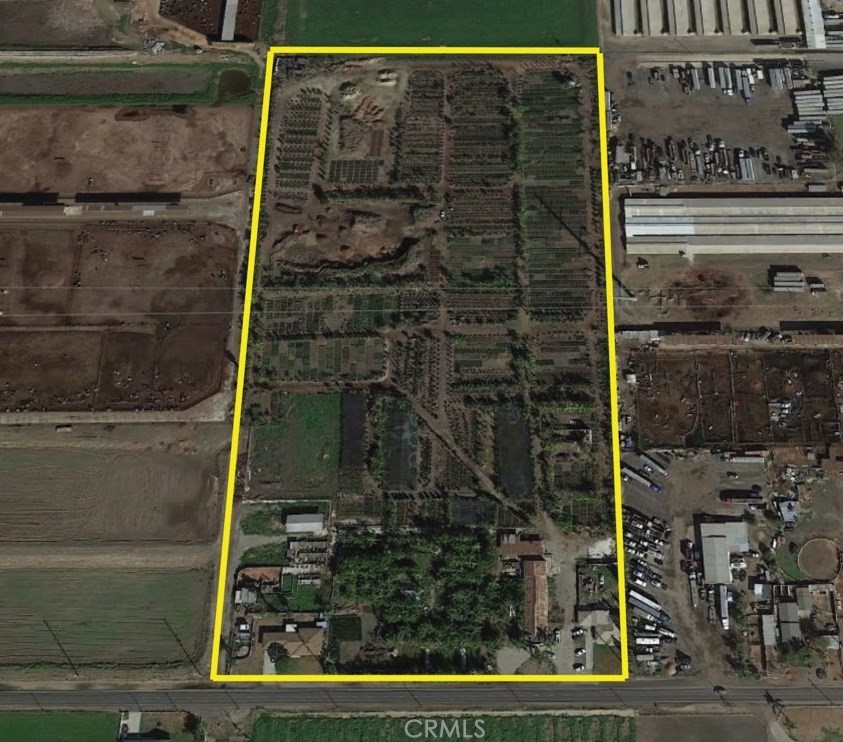 For sale 18.56+/- acres of land. This opportunity consists of three (3) contiguous parcels with four (4) improved structures that consist of two (2) residential homes & two (2) buildings that are located on 18.56+/- acres (808,473.60+/- sq.ft.) of flat, developable land with 634+/- feet of frontage on the Edison Avenue. Edison Avenue that is planned to be widen into an eight (8) lane road. The Subject Property is zoned Agricultural (AG), this allows for agricultural uses & under the Ontario Plan, the land is designated zoning is Medium Density & Low Density (11.1 - 25 du / ac) & (2.1 - 5 du / ac) Residential; land use designation allows single-family detached and multi-family attached residences). 9 acres fall under Medium Density (11.1 - 25 du / ac) & may allow to build up to and/or deliver 225 Units/ Finished Lots & 9.56 acres fall under Low Density (2.1 - 5 du / ac) & may allow to build up to and/or deliver 47 Units/Finished Lots. At the time of submitting the development application a landowner and/or land developer may be allowed to designate the entire 18.56+/- acres Medium Density (11.1 - 25 du / ac) & may allow to build up to and/or deliver 464 Units/ Finished Lots. The subject property provides a $4,800.00 monthly rental income, all tenants are on a month-to-month lease terms. Each parcel of land may be sold separately, call broker for details.