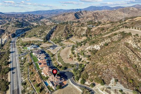 A home in Silverado Canyon