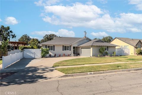 A home in Fullerton