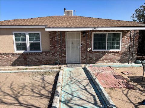 A home in Barstow