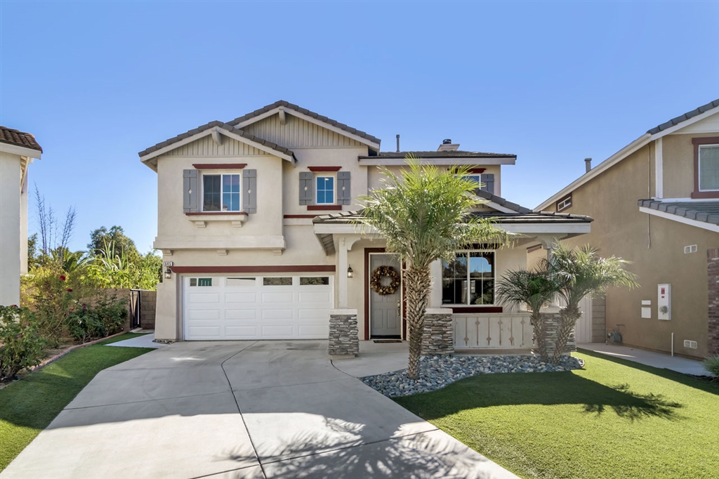 Incredible views from this spacious Vallecitos Ridge cul-de-sac home! Featuring granite countertops in the kitchen, a double oven, and beautiful maple cabinetry. Recessed lighting, a cozy fireplace, dual pane windows, upstairs laundry, and large loft. Master bedroom with en-suite bath, jetted soaker tub, glass shower, and large walk in closet. The garage has been freshly painted and paved with pebble flooring. The backyard is perfect for entertaining with turf, a built in barbecue, fridge, and island. Neighborhoods: Vallecitos Ridge Other Fees: 0 Sewer: Public Sewer Topography: LL