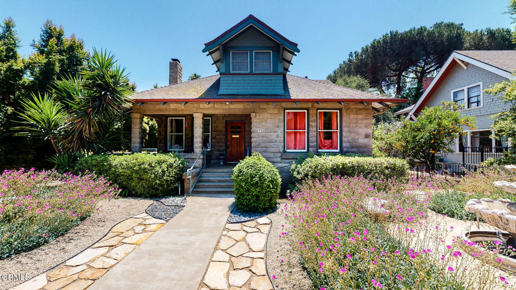 A true Santa Paula heritage home, this 2 story historic gray-stone manor was built in 1910 and continues to inspire a timeless beauty with its solid architectural integrity. Uniquely located in the heart of town, this multi-unit building is a wise investor's dream. The first floor unit has 4 bedrooms and 1.5 baths, which can be seamlessly adapted for lucrative office spaces, or as a spacious live-in apartment with desirable features such as an updated kitchen, hard wood floors, and the original fireplace. The second floor 1 bedroom apartment can be rented or occupied separately, as it has its own private entry and electric meter along with a full kitchen, bath, and laundry room. The stunning landscaping is another bonus feature, as well as the abundant and accessible parking. Come see this rare jewel for yourself!