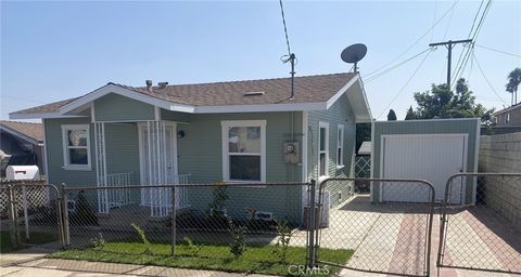 A home in East Los Angeles