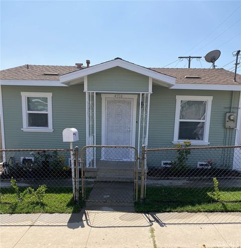 A home in East Los Angeles