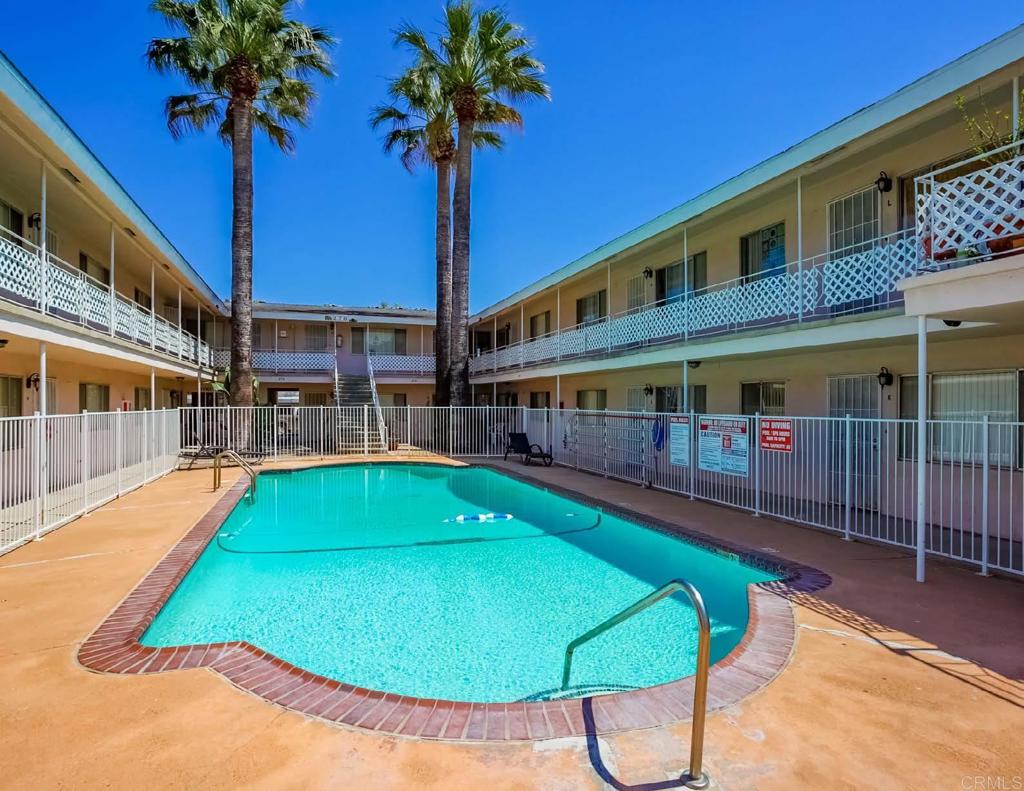 The Park Villa apartments is a 38 unit apartment building located in the city of El Cajon. The Park Villa features a unit mix of (17)2+1s, (15)1+1s, and (6) Studios with approximately 31 parking total parking spaces which includes 12 parking carports with storage cabinets and 19 surface spots. Amenities include on-site laundry with four washers and three dryers and sparkling pool located in the courtyard of the building.
