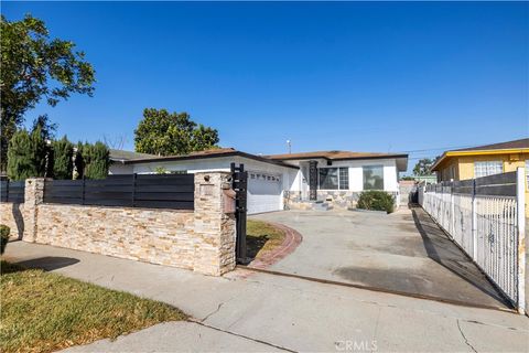 A home in Compton