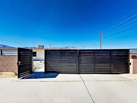 A home in Palm Springs