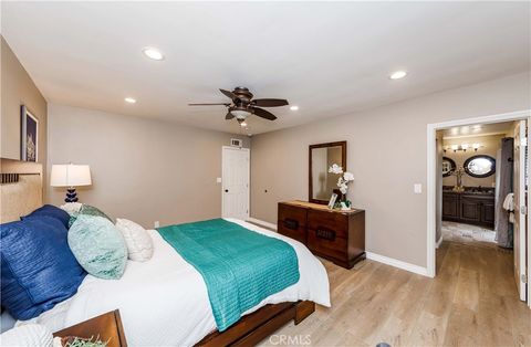 A home in Fullerton