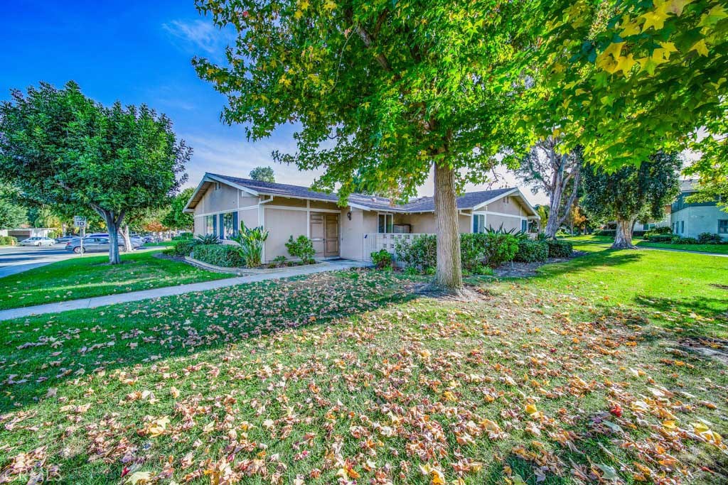 All New Laminate Flooring, New paint, single story bungalow, with parking in front and park like setting Run don't walk this home won't last.
Original Valencia Model is located on a private street among the greenery and trees but close to bus stops and parking Light and bright patio with plenty of windows overlooking the lush landscaping adds to the appeal of this special single story model. Upgrades include; some new dual pane windows, se stacking washer & dryer, Kitchen window to the private front courtyard, light and bright atrium. the living room has slightly vaulted ceiling, This home is ready for your decorating imagination with all new paint. Laguna Woods has been voted as one of the top places to retire in the US close to beaches free ways, toll roads, Movie theaters, Malls and Hospitals, convenient transportation system, all sorts of classes, 7 club houses with many different clubs, 2 golf courses, horseback riding stables, 5 pools, and many many more.