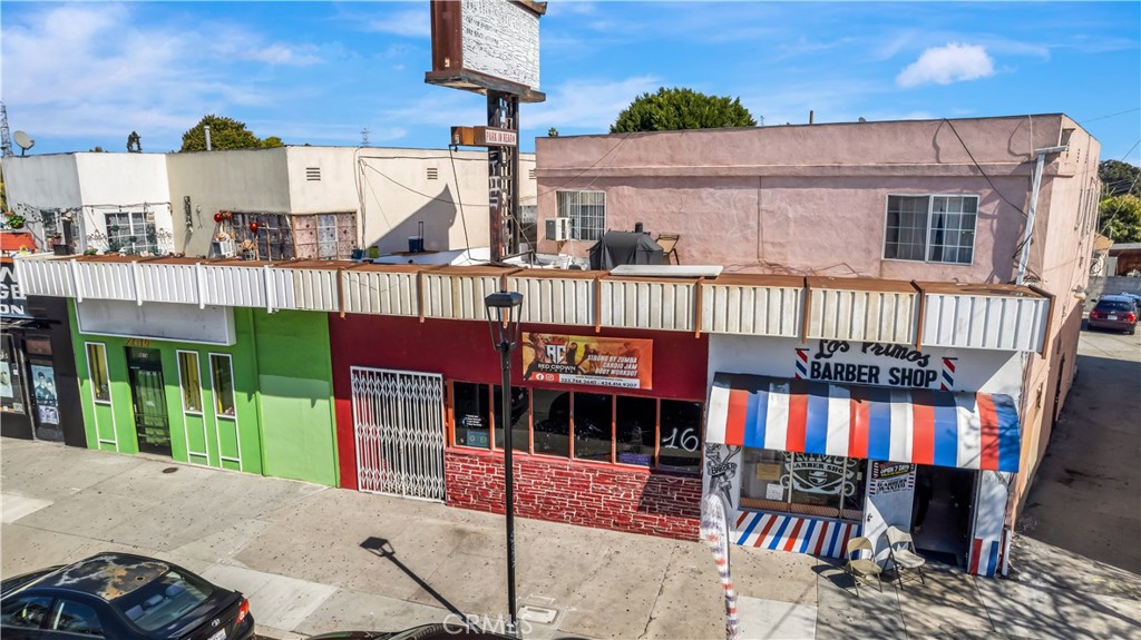 **Seize this rare opportunity today!** Whether you're looking to expand your real estate portfolio or embark on your first investment venture, this mixed-use commercial/residential property in the City of South Gate is brimming with potential.
The ground floor consists of a barbershop (current rent $1,350), a Zumba fitness studio
(current rent $1,800) and a 3 bedroom apartment on the second floor (current rent $1,835).
With 5 parking spaces located at the rear of the property and an easement for shared driveway access with neighboring property at 9622 Long Beach Blvd., you will appreciate the ease of access for both customers and residents alike.
To respect tenant privacy, we kindly ask that you do not disturb them, Drive by only, SUBJECT TO INTERIOR INSPECTION. Operating Expenses are estimates, Buyer to do their due diligence to satisfy themselves with all aspects of the property. Property to be sold as is with current tenants in place.
This unique opportunity MUST be purchased together with the adjacent property at 9612 Long Beach Blvd. MLS # SR25054219, creating even greater possibilities for expansion or redevelopment in this thriving area