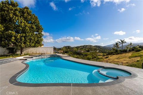 A home in Anaheim Hills