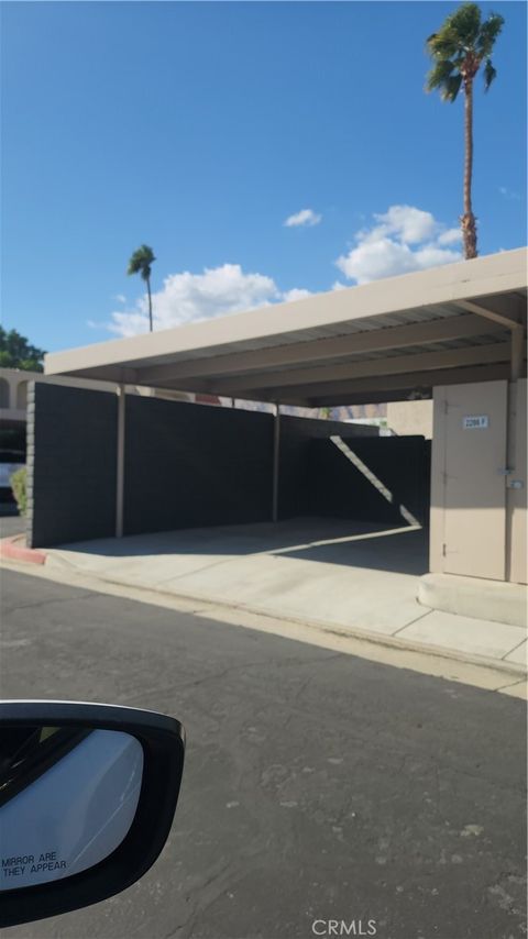 A home in Palm Springs