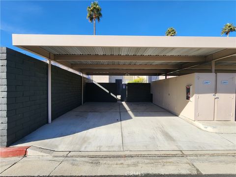 A home in Palm Springs