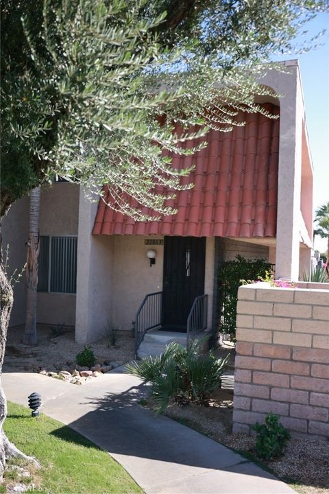 A home in Palm Springs