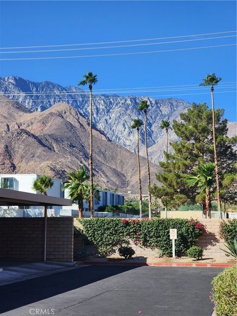 A home in Palm Springs