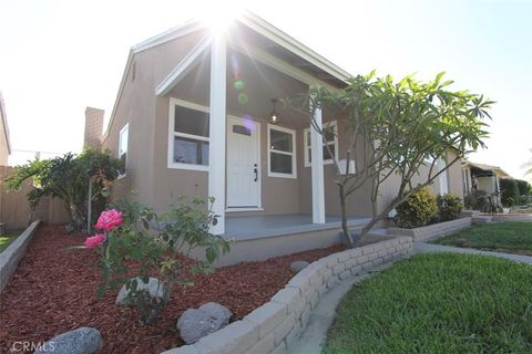 A home in Downey