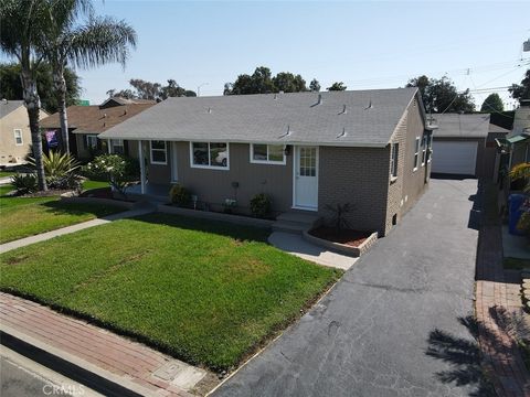 A home in Downey