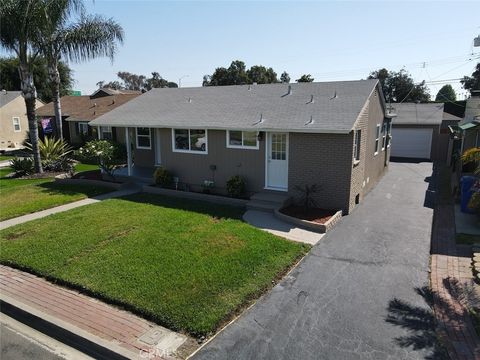 A home in Downey