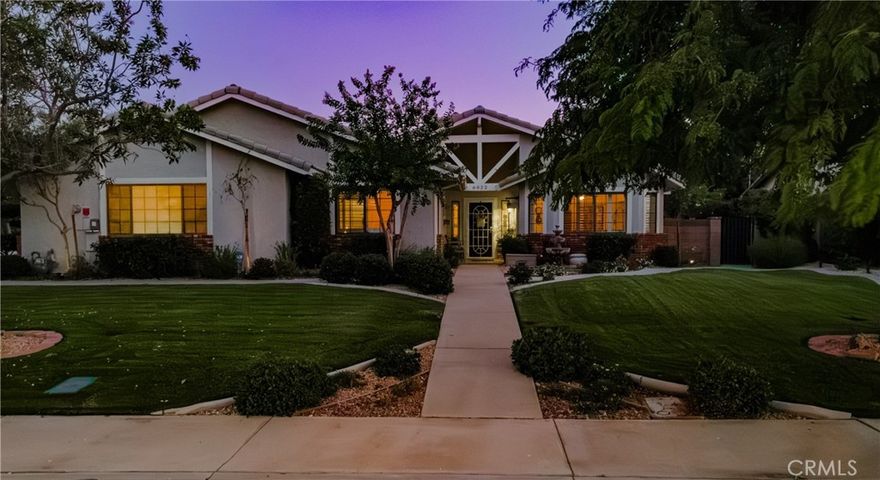 Welcome Home!!  This stunning single story home is sure to impress from the moment you pull up and see the lush landscaping and hardscape.  Situated on a desirable corner lot, this property features a three-car garage, a separate carport area as well as ample parking. 

Step inside to discover a thoughtfully designed open-concept floor plan. The expansive formal living room invites relaxation, while the kitchen seamlessly combines style and functionality.  Enjoy generous counter and cabinet space, 2-tone cabinets, a walk-in pantry, a large center island, and beautiful countertops and backsplash. The kitchen flows effortlessly into the dining area and living room, which is highlighted by a cozy brick corner fireplace and soaring vaulted ceilings.

This home has 4 spacious bedrooms as well as 3 remodeled bathrooms.  The primary bedroom includes a private en-suite bathroom, and a second bedroom also boasts its own en-suite, enhancing the home's appeal and versatility. 

Do you love the outdoors?  Well this may be the perfect property for you.  Cool off on those hot summer days in your very own pool or maybe relax after a long day in your own private spa, and don't forget to enjoy the covered patio in your very own back yard oasis.  

Homes this amazing don't come on the market often so you won't want to miss your opportunity to see this property for yourself.