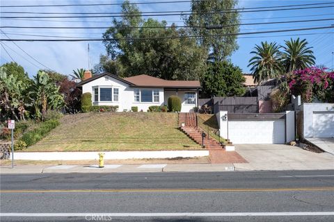 A home in Fullerton