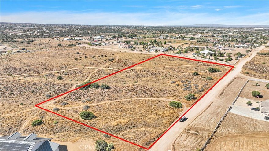 MAGNIFICENT VIEW LOT!!  UTILITIES CLOSE BY. BEAUTIFUL EAST OAK HILLS LOCATION.  FOUR ACRE LOT.  Looking for a place to build your dream home. Look no further! Surrounded by large custom homes.  Plenty of room for your toys and horses. Just minutes to the I-15 freeway. Great for commuters. Close to popular Oak Hills High School. Rural living at it's best but close enough to all the amenities such as restaurants and shopping. Buyer to verify all information and utilities and do their due diligence.